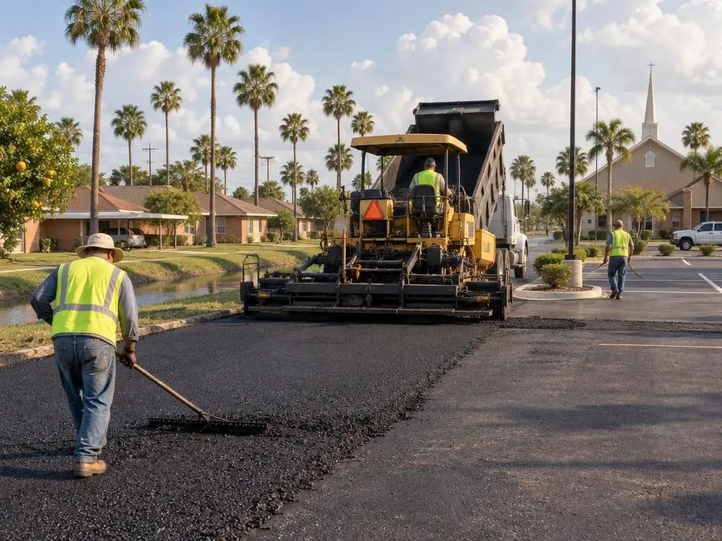 Commercial Parking Lots in Harlingen, TX